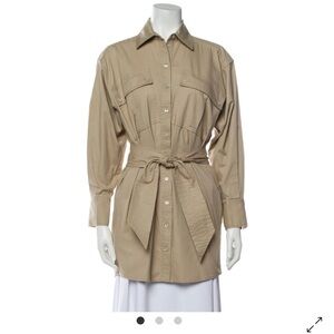 Marissa Webb Beige Utility Jacket